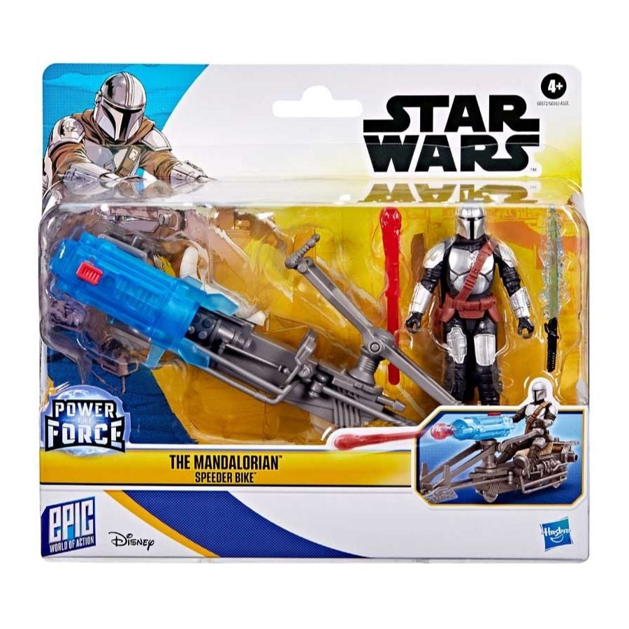 STAR WARS - 4 INCH SPEEDER BIKE - THE MANDALORIAN - Toyworld Frankston
