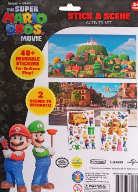 SUPER MARIO - STICK A SCENE - Toyworld Frankston