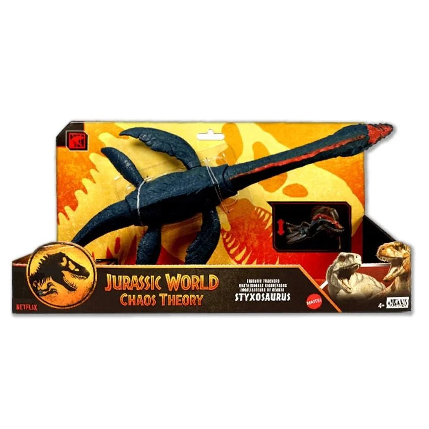 JURASSIC WORLD CHAOS THEORY - GIANT TRACKERS - STYXOSAURUS - Toyworld Frankston