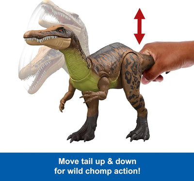 JURASSIC WORLD CHAOS THEORY - GIANT TRACKERS - SUCHOMIMUS - Toyworld Frankston