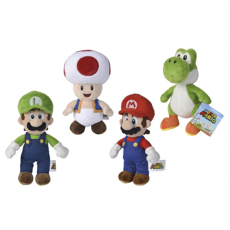 SUPER MARIO 20CM PLUSH ASSORTED