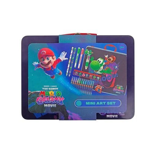 SUPER MARIO GALAXY MOVIE - STATIONERY TIN - Toyworld Frankston