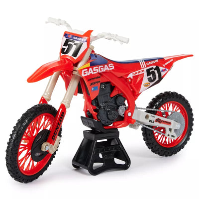 SUPERCROSS 1:10 DIE CAST COLLECTOR MOTORCYCLE - JUSTIN BARCIA 51 - Toyworld Frankston