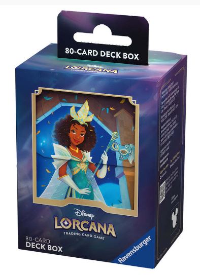 DISNEY LORCANA TCG SHIMMERING SKIES TIANA DECK BOX