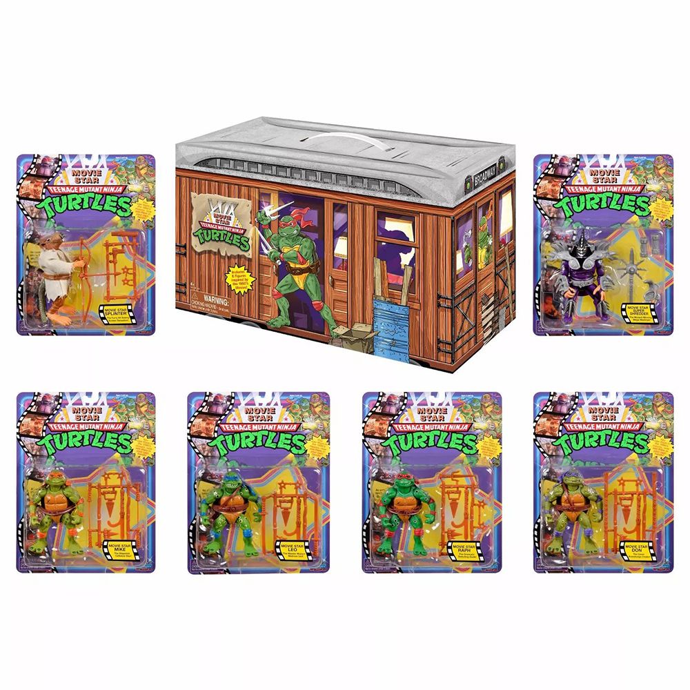 TMNT MOVIE STAR BUNDLE 6 FIGURES - Toyworld Frankston
