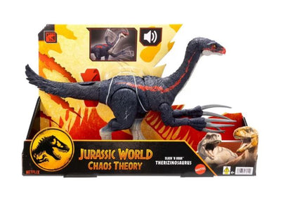 JURASSIC WORLD CHAOS THEORY SLASH N ROAR THERIZINOSAURUS
