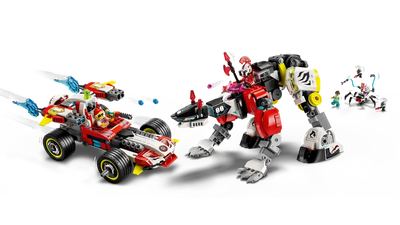 LEGO DREAMZZZ 71497 COOPER'S TIGER MECH AND ZERO'S HOT ROD CAR