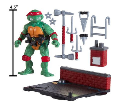 TEENAGE MUTANT NINJA TURTLES -40TH ANNIVERSARY 1988 REMASTERED -- RAPHAEL - Toyworld Frankston