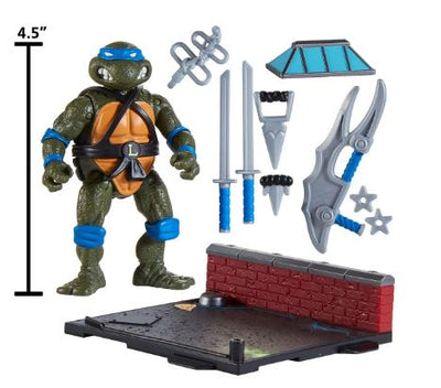 TEENAGE MUTANT NINJA TURTLES -40TH ANNIVERSARY 1988 REMASTERED -- LEONARDO - Toyworld Frankston