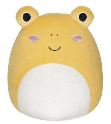 SQUISHMALLOWS 12 INCH SUMMER COLLECTION - LEIGH THE YELLOW TOAD - Toyworld Frankston
