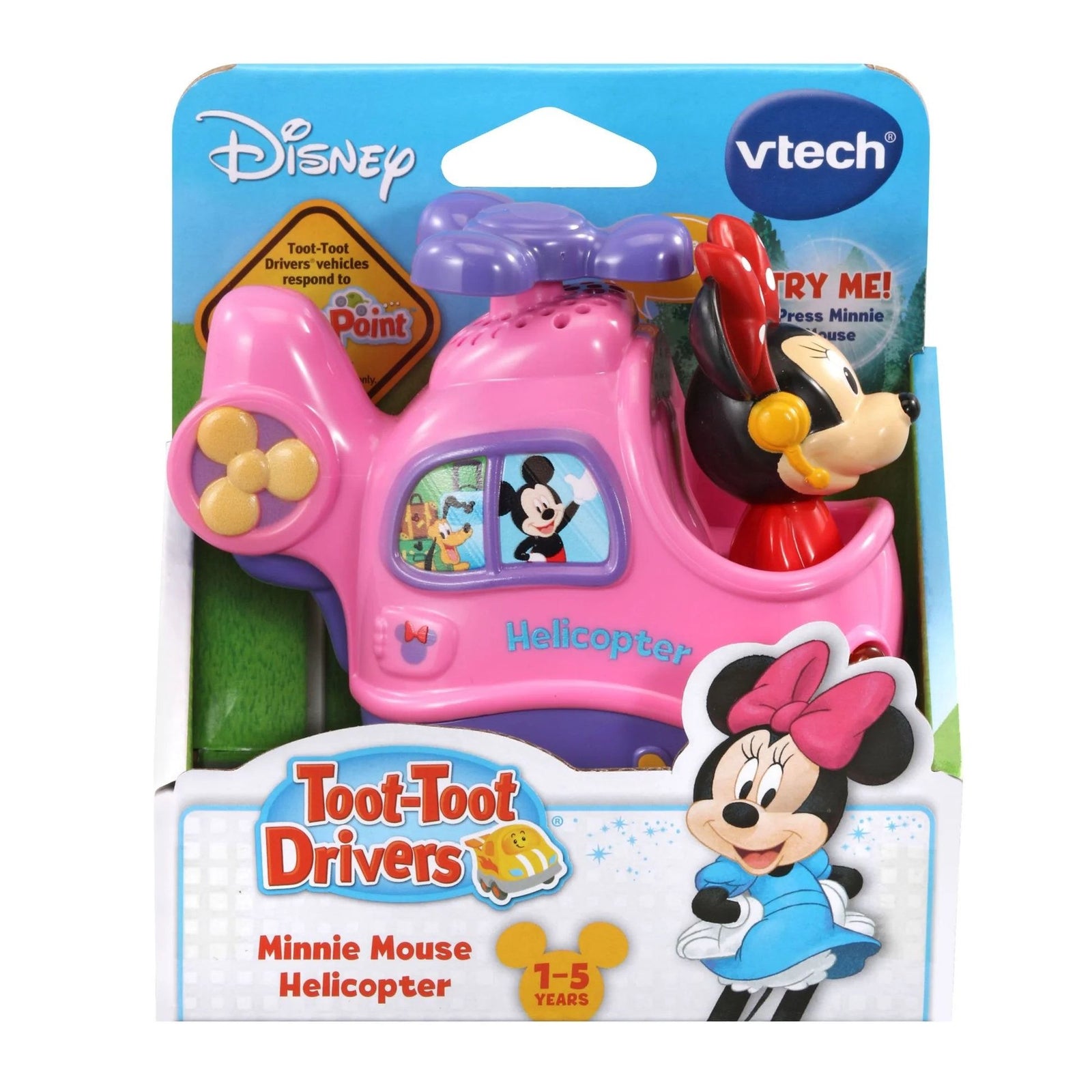 TOOT TOOT DRIVERS DISNEY - MINNIE MOUSE HELICOPTER