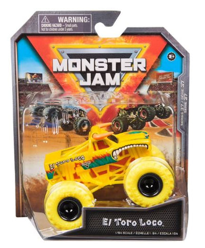 MONSTER JAM 1:64 DIE CAST SINGLE PACK - EL TORO LOCO - Toyworld Frankston
