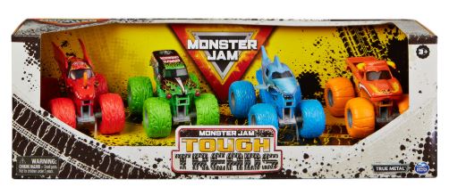 MONSTER JAM 1:64 TOUGH TREADS 4 PACK - Toyworld Frankston