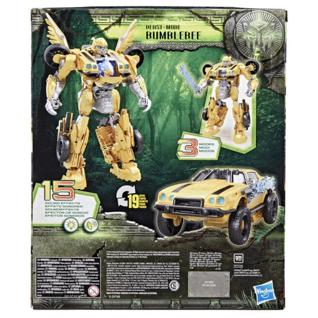 TRANSFORMERS - RISE OF THE BEASTS - BEAST MODE BUMBLE BEE - Toyworld Frankston