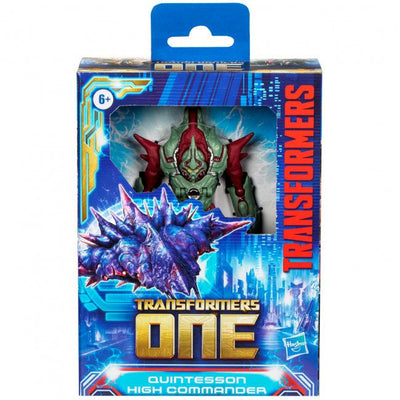 TRANSFORMERS - TRANSFORMERS ONE QUINTESSON HIGH COMMANDER FIGURE - Toyworld Frankston