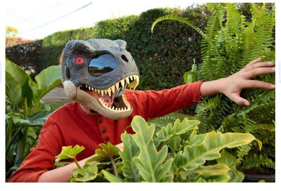 JURASSIC WORLD T REX MASK WITH SOUND