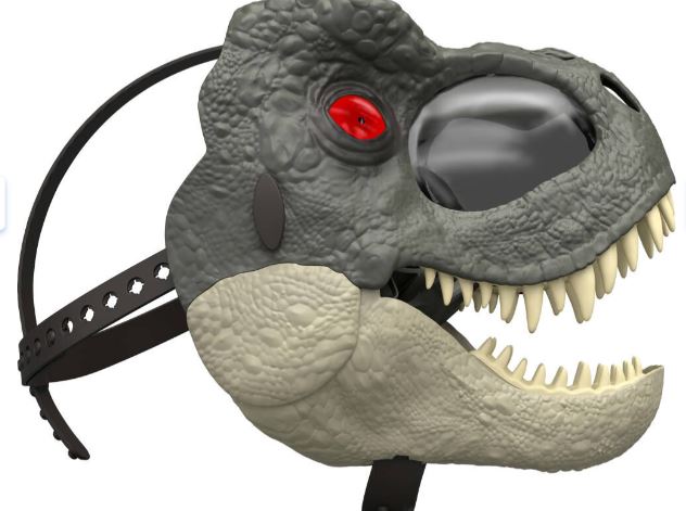 JURASSIC WORLD T REX MASK WITH SOUND