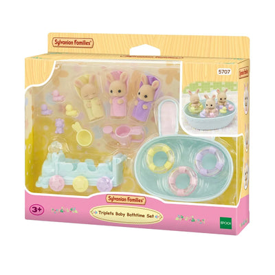 SYLVANIAN FAMILIES - TRIPLETS BABY BATHTIME SET - Toyworld Frankston