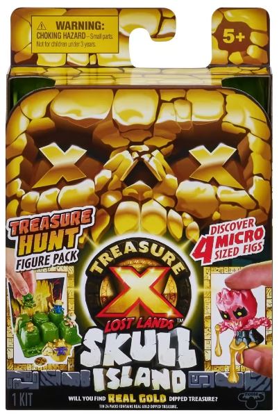 TREASURE X LOST LANDS - SKULL ISLAND - TREASURE HUNT FIGURE - Toyworld Frankston