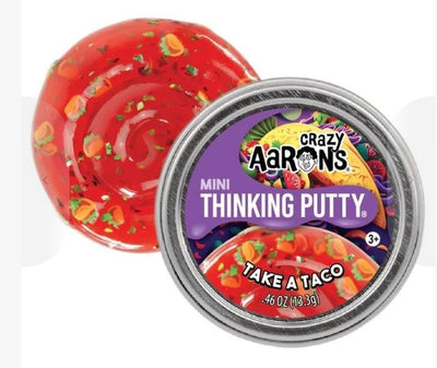 CRAZY AARON'S THINKING PUTTY MINI 2 INCH - TAKE A TACO