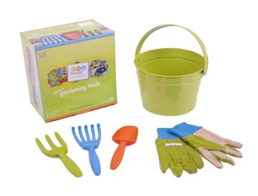 TWIGZ MY FIRST GARDENING TOOLS - GREEN - Toyworld Frankston