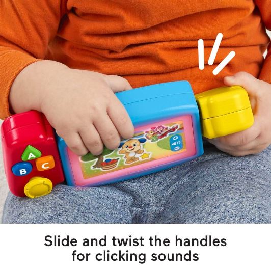 FISHER PRICE LAUGH AND LEARN - TWIST AND LEARN GAMER