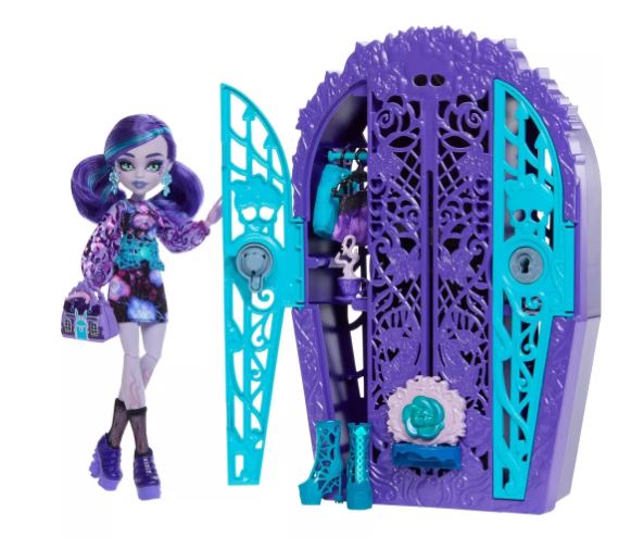 MONSTER HIGH SKULLTIMATE SECRETS GARDEN MYSTERIES PLAYSET, TWYLA FASHION DOLL