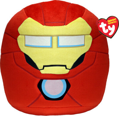 TY SQUISHY BEANIES - MARVEL IRON MAN 25CM PLUSH - Toyworld Frankston