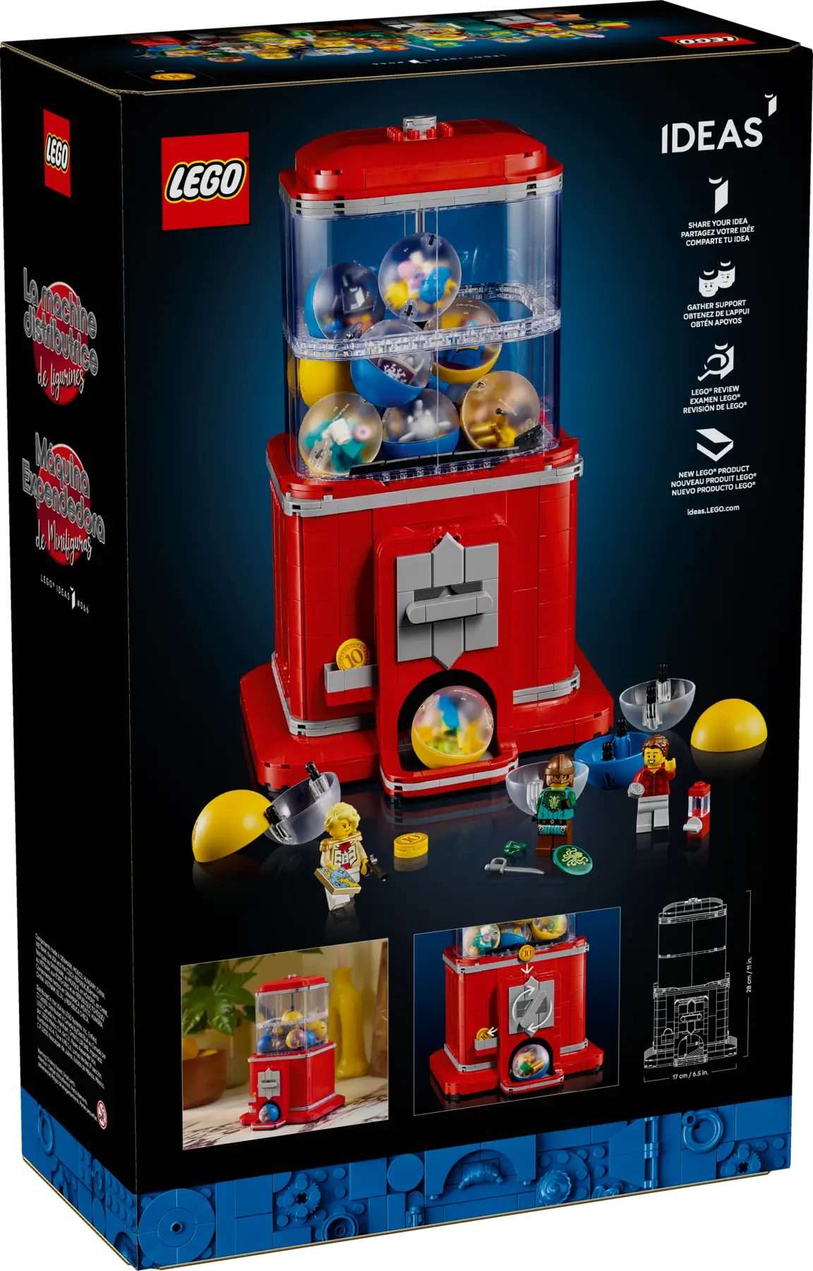 LEGO 21358 IDEAS - MINIFIGURE VENDING MACHINE - Toyworld Frankston