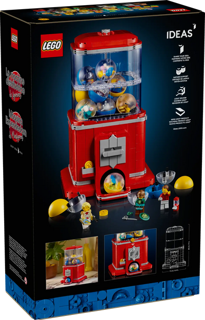 LEGO 21358 IDEAS - MINIFIGURE VENDING MACHINE - Toyworld Frankston