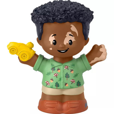 FISHER PRICE - LITTLE PEOPLE BOY WITH VITILIGO AND TOY CAR - Toyworld Frankston