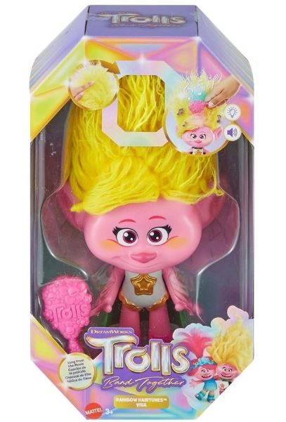 TROLLS BAND TOGETHER - RAINBOW HAIRTUNES - VIVA - Toyworld Frankston