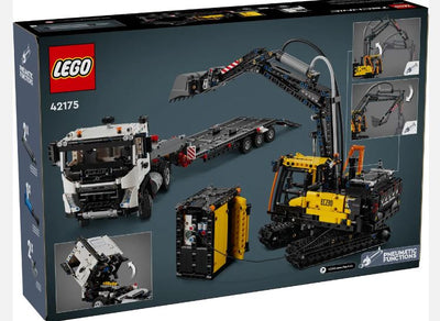 LEGO TECHNIC 42175 VOLVO FMX TRUCK & EC230 ELECTRIC EXCAVATOR - Toyworld Frankston