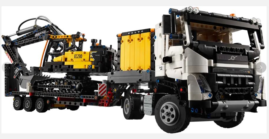 LEGO TECHNIC 42175 VOLVO FMX TRUCK & EC230 ELECTRIC EXCAVATOR - Toyworld Frankston