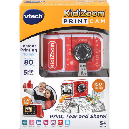 VTECH PRINTCAM - RED - Toyworld Frankston
