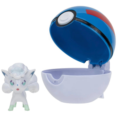 POKEMON CLIP 'N GO - ALOLAN VULPIX - GREAT BALL - Toyworld Frankston