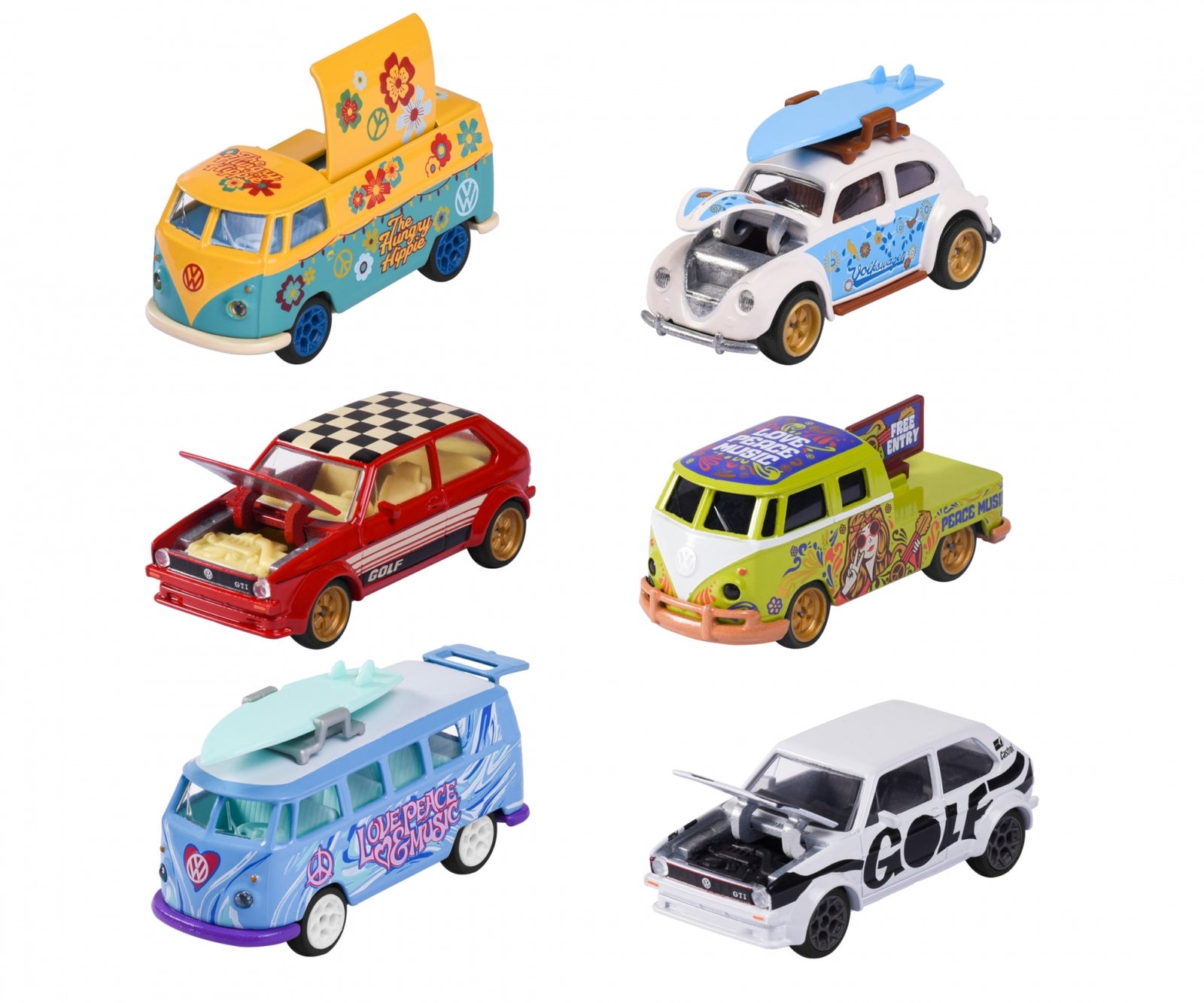 MAJORETTE VOLKSWAGON DELUXE CARS ASSORTMENT - Toyworld Frankston