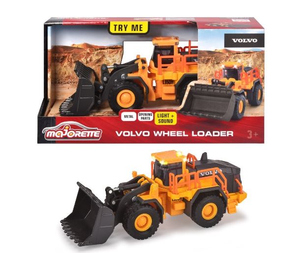 MAJORETTE VOLVO L350H WHEEL LOADER - Toyworld Frankston