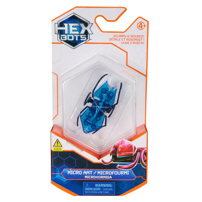 HEX BOTS - MICRO ANT BLUE - Toyworld Frankston