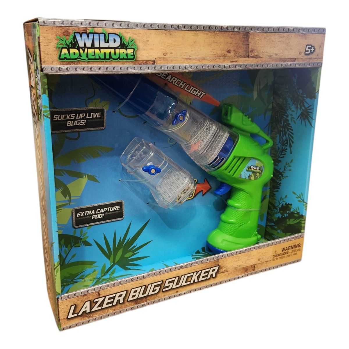 WILD ADVENTURES - LAZER BUG SUCKER - Toyworld Frankston