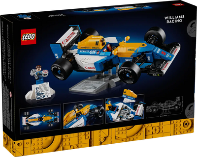 LEGO ICONS 10353 WILLIAMS RACING FW14B & NIGEL MANSELL