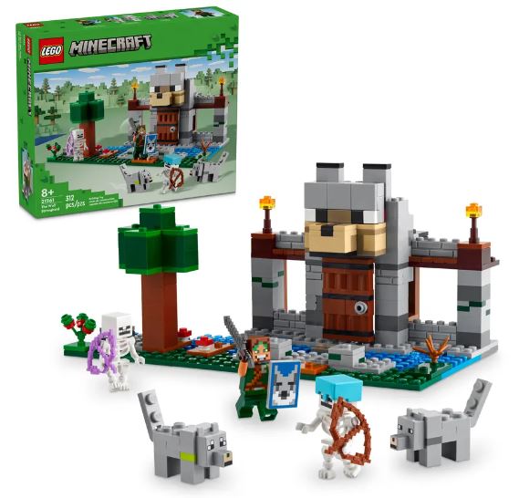 LEGO 21261 MINECRAFT - THE WOLF STRONGHOLD