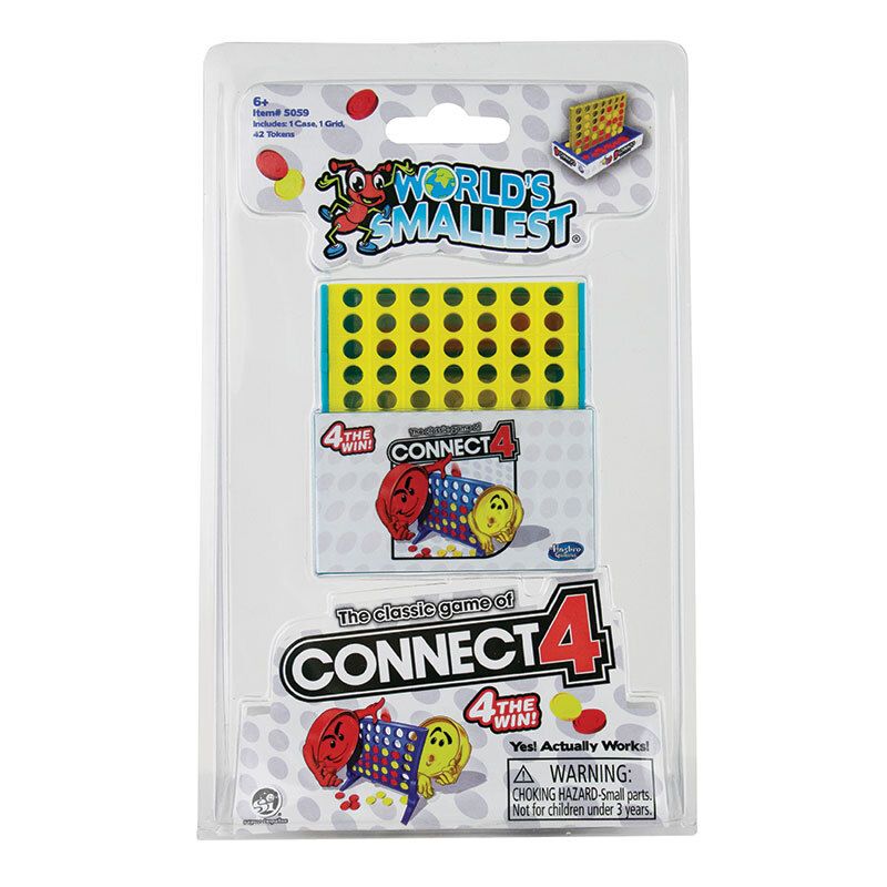 WORLDS SMALLEST CONNECT 4 - Toyworld Frankston