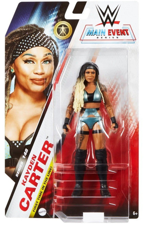 WWE MAIN EVENT SERIES FIGURE - KAYDEN CARTER 148 - Toyworld Frankston