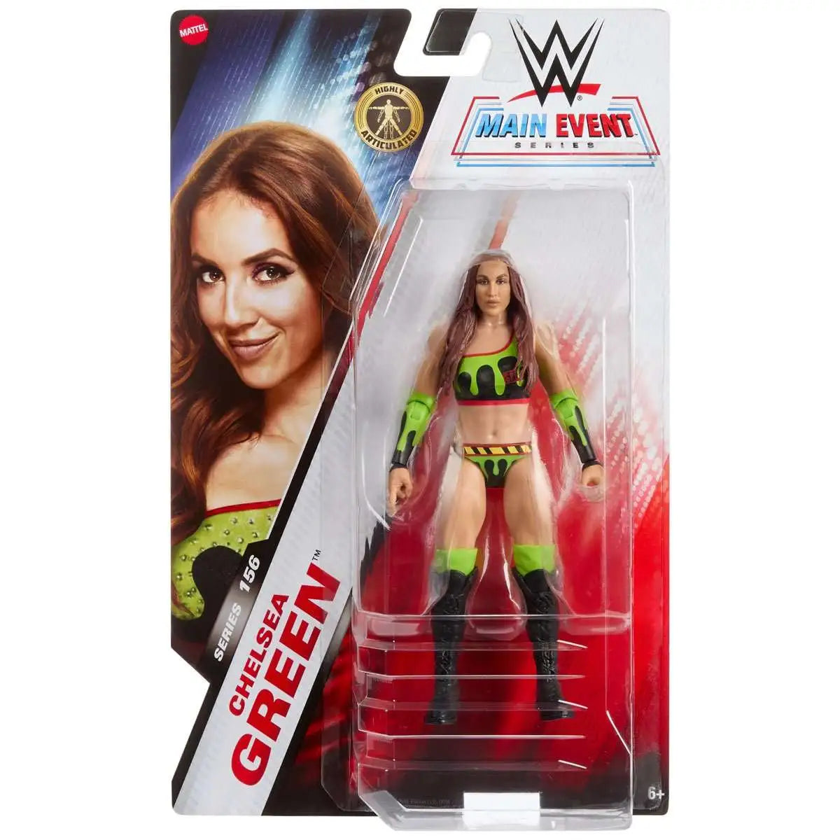WWE MAIN EVENT SERIES FIGURE - CHELSEA GREEN 156 - Toyworld Frankston