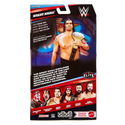 WWE ELITE COLLECTION SERIES 123 - GREAT KHALI - Toyworld Frankston