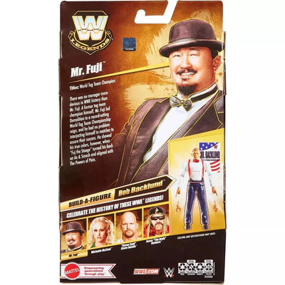 WWE ELITE LEGENDS SERIES 30 - MR FUJI - Toyworld Frankston
