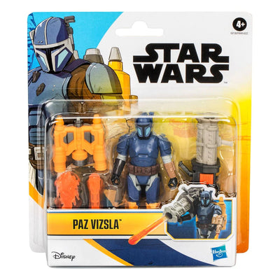 STAR WARS - DELUX 4 INCH FIGURE PAZ VIZSLA - Toyworld Frankston