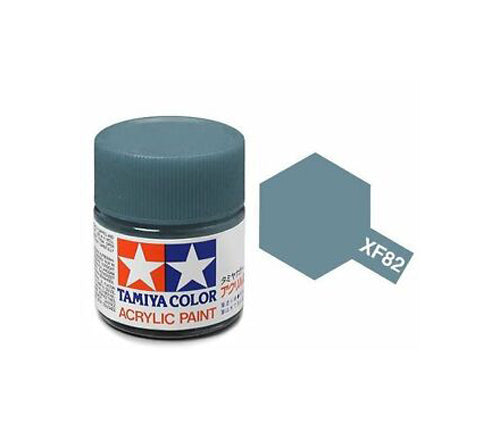TAMIYA ACRYLIC PAINT MINI XF-82 OCEAN GRAY 2 (RAF) - Toyworld Frankston