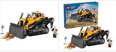 LEGO 60466 CITY - YELLOW BULLDOZER - Toyworld Frankston